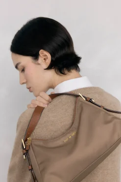 Mujer Pedro del Hierro Bolsos>Bolso de hombro en nylon con cremallera
