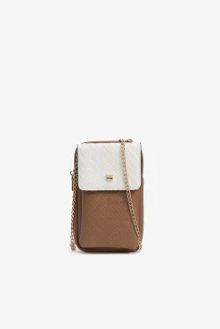 Mujer Vilanova Bolsos>Bolso para teléfono texturizado bicolor