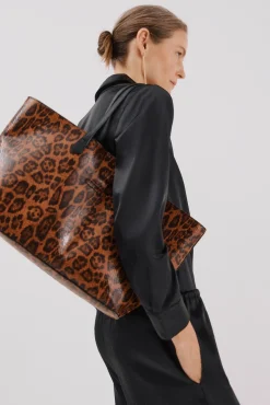 Mujer Cortefiel Bolsos>Bolso shopper estampado leopardo