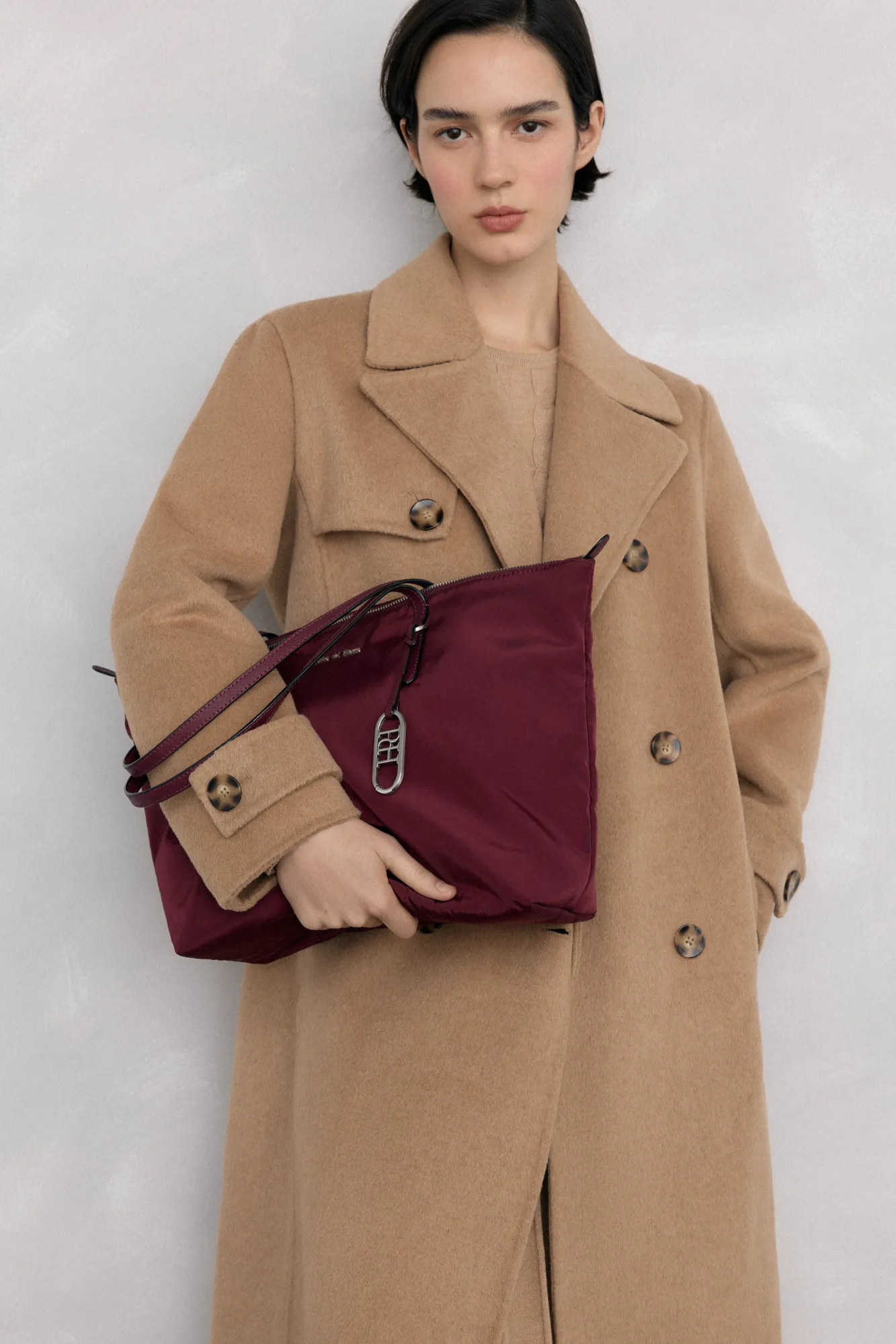 Mujer Pedro del Hierro Bolsos>Bolso shopper nylon con cremallera