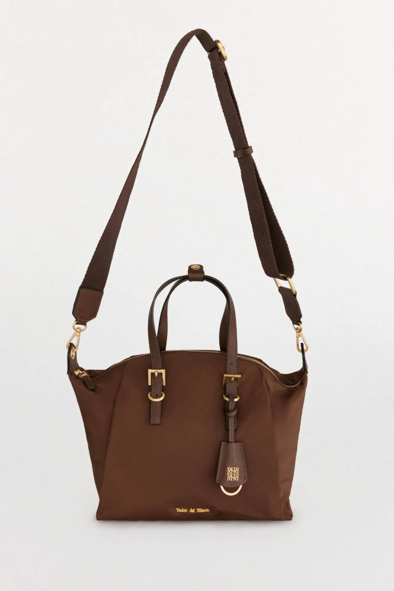 Mujer Pedro del Hierro Bolsos>Bolso shopper nylon hebillas
