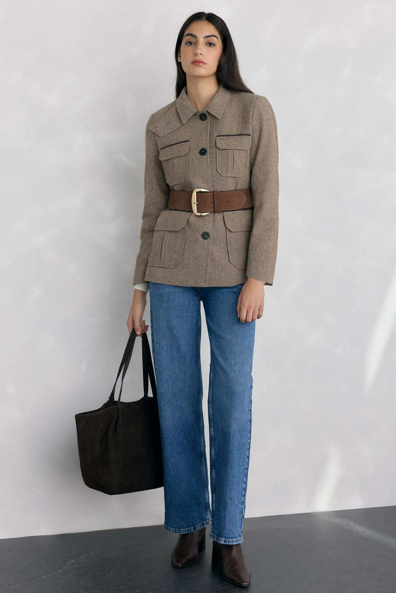 Mujer Pedro del Hierro Bolsos>Bolso shopper serraje