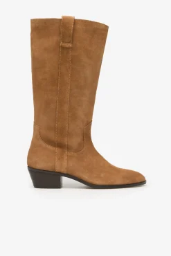 Mujer Cortefiel Tacones|Botas>Bota campera serraje