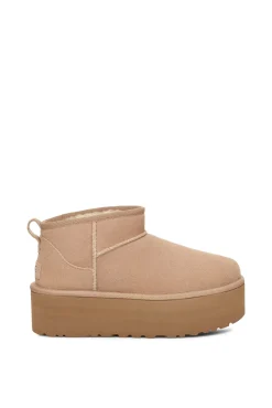 Mujer Ugg Tacones|Calzado Piel>Bota Classic Ultra Plataforma
