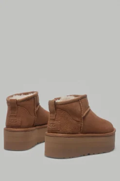 Mujer Ugg Tacones|Calzado Piel>Bota Classic Ultra Plataforma