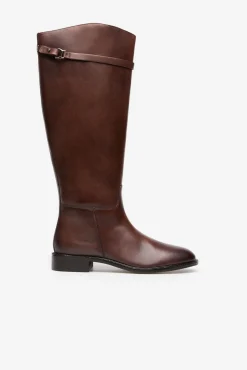 Mujer Cortefiel Calzado Piel|Botas>Bota hípica piel