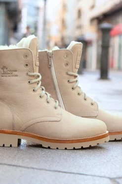 Mujer Panama Jack Tacones|Calzado Piel>Bota mujer plana