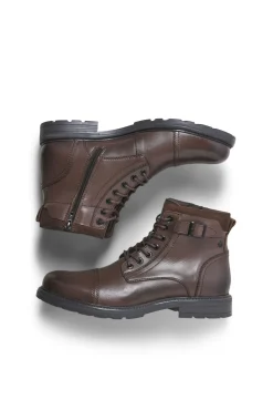 Hombre Jack & Jones Botas>Botas altas de piel