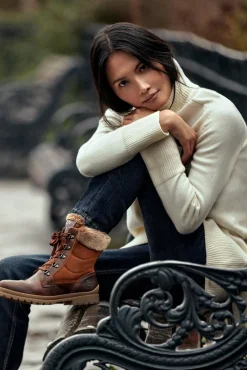 Mujer Panama Jack Tacones|Calzado Piel>Botas de piel con forro interior de pelo caliente