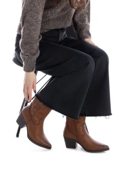 Mujer XTI Botas Cowboy|Botas>Botin Cowboy Bordado