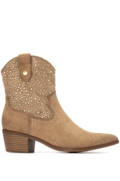Mujer XTI Botas Cowboy|Botas>Botin Cowboy Tachas