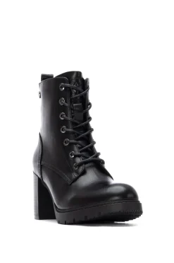 Mujer XTI Botas>Botin De Tacón Con Cordones
