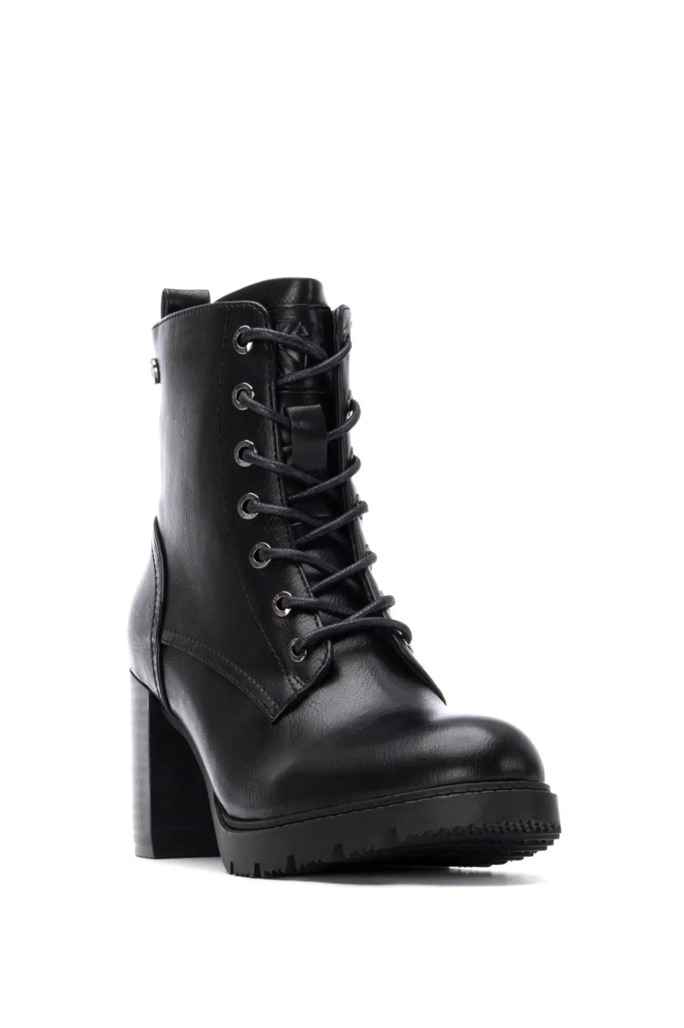 Mujer XTI Botas>Botin De Tacón Con Cordones