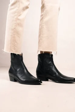 Mujer Bryan Stepwise Tacones|Calzado Piel>Botines cowboy de piel Calíope Vintage