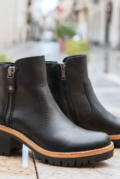 Mujer Panama Jack Tacones|Calzado Piel>Botines de piel con forro interior de piel