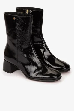 Mujer Cuplé Tacones|Calzado Piel>Botín charol tacón medio