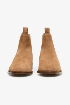 Mujer Cortefiel Calzado Piel|Botas>Botín chelsea serraje