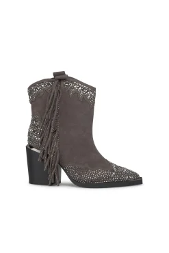 Mujer Alma en Pena Tacones|Botines>Botín con flecos laterales