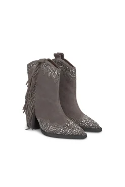 Mujer Alma en Pena Tacones|Botines>Botín con flecos laterales