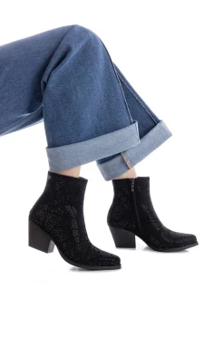 Mujer XTI Tacones|Botines>Botín cowboy tachas