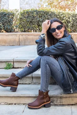 Mujer Panama Jack Tacones|Calzado Piel>Botín mujer tacón