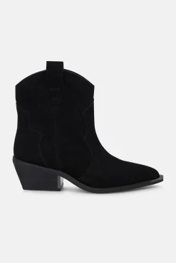 Mujer Alma en Pena Tacones|Calzado Piel>Botín tacón bajo cowboy