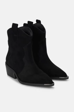 Mujer Alma en Pena Tacones|Calzado Piel>Botín tacón bajo cowboy