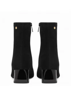 Mujer Cuplé Tacones|Botines>Botín ultrasuede y charol