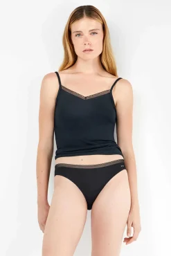 Mujer Gisela Ropa Interior>Braga básica con galón de encaje