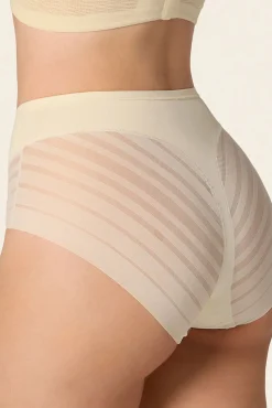 Mujer Leonisa Ropa Interior>Braga faja clásica con control moderado de abdomen y bandas en tul
