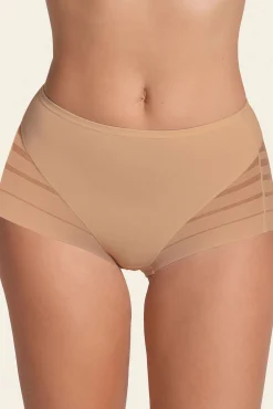 Mujer Leonisa Ropa Interior>Braga faja clásica con control moderado de abdomen y bandas en tul
