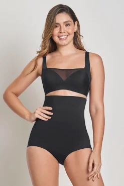 Mujer Leonisa Ropa Interior>Braga faja de tiro alto con control moderado en abdomen y espalda