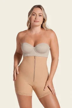 Mujer Leonisa Ropa Interior>Braga faja tipo short de control fuerte levanta glúteos