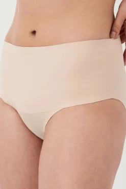 Mujer Spanx Ropa Interior>Braga moldeadora invisible café au lait