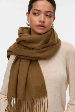 Mujer Vero Moda Bufandas>Bufanda desflecada tejido suave