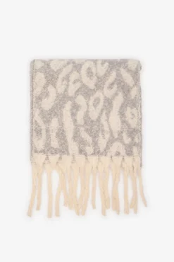 Mujer Cortefiel Pañuelos Y Fulares|Bufandas>Bufanda gruesa leopardo