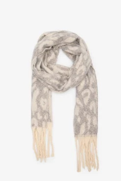 Mujer Cortefiel Pañuelos Y Fulares|Bufandas>Bufanda gruesa leopardo