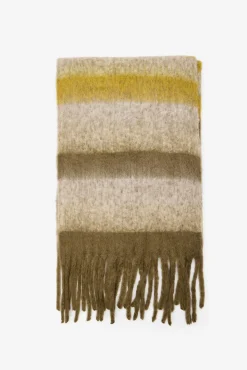 Mujer Cortefiel Pañuelos Y Fulares|Bufandas>Bufanda gruesa rayas