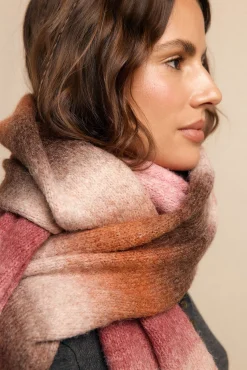 Mujer Slowlove Bufandas>Bufanda gruesa rayas