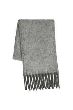 Mujer Vila Bufandas>Bufanda jaspeada con flecos