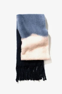 Mujer Vilanova Bufandas>Bufanda Manta Cepillada Tricolor