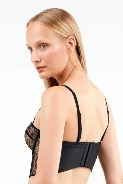 Mujer Gisela Ropa Interior>Bustier desmontable encaje bordado