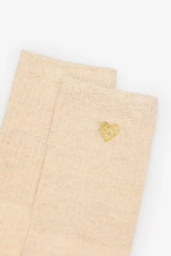 Mujer Cortefiel Calcetines>Calcetin largo lurex