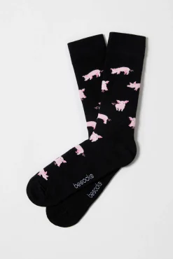 Hombre Besocks Calcetines>Calcetines altos de algodón orgánico color