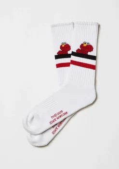 Mujer Besocks Calcetines|Calcetines>Calcetines altos deportivos de Barrio Sésamo de algodón orgánico