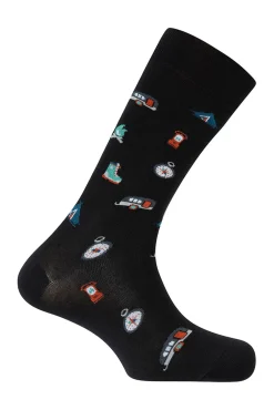 Hombre Punto Blanco Calcetines>Calcetines cortos algodón de Camping