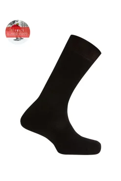 Hombre Punto Blanco Calcetines>Calcetines midi lisos s