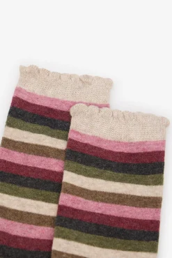 Mujer Cortefiel Calcetines>Calcetines rayas multicolor