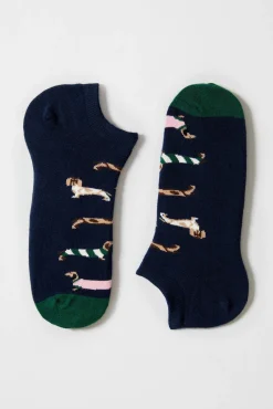Mujer Besocks Calcetines|Calcetines>Calcetines tobilleros perro salchicha