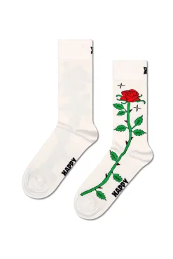 Mujer Happy Socks Calcetines>Calcetín con rosa